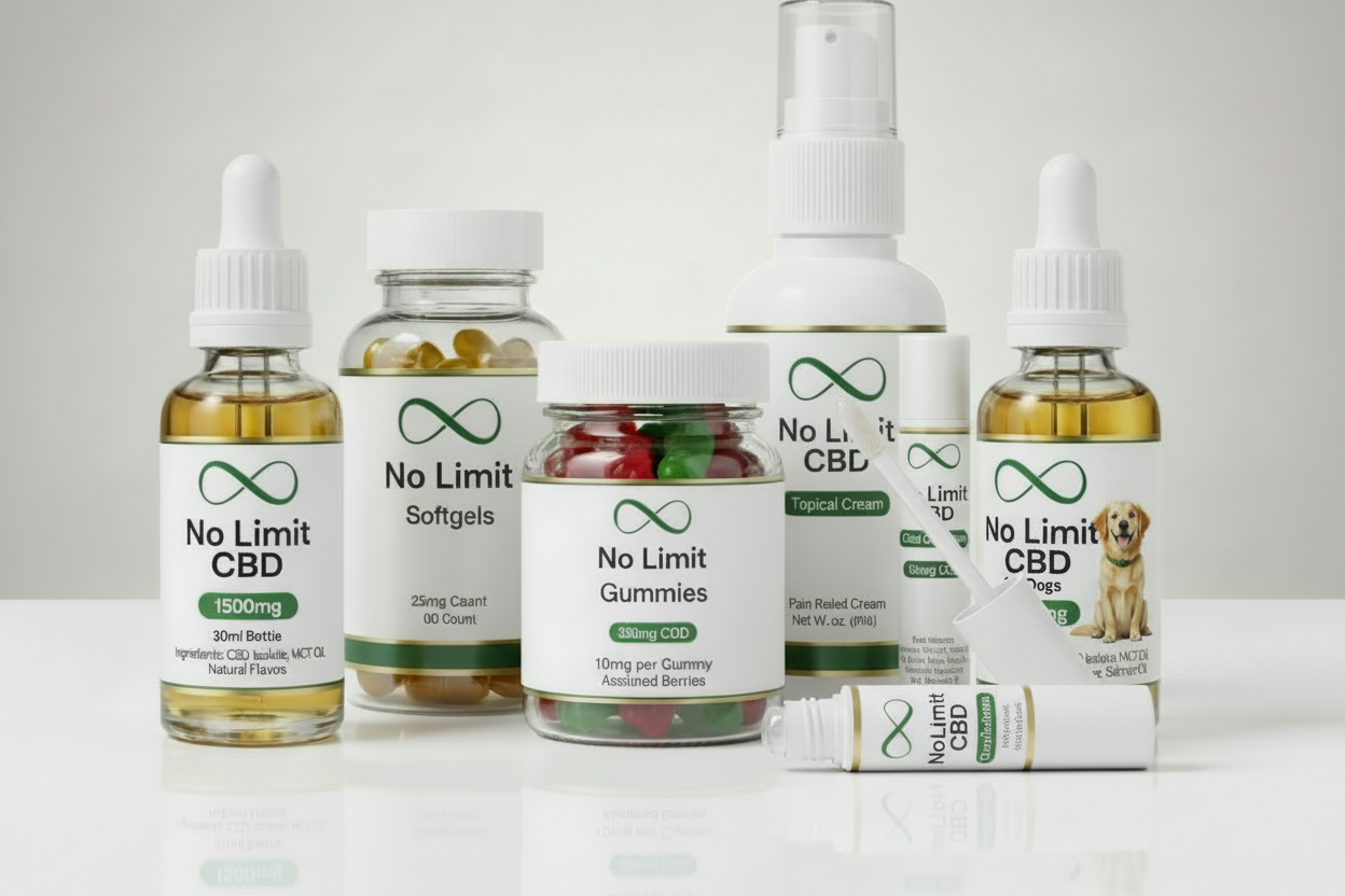 No Limit CBD Hero with Lip Gloss